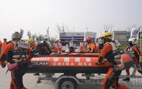 中国民航机场—— 上海浦东机场举行航空器大面积水域应急救援综合演练